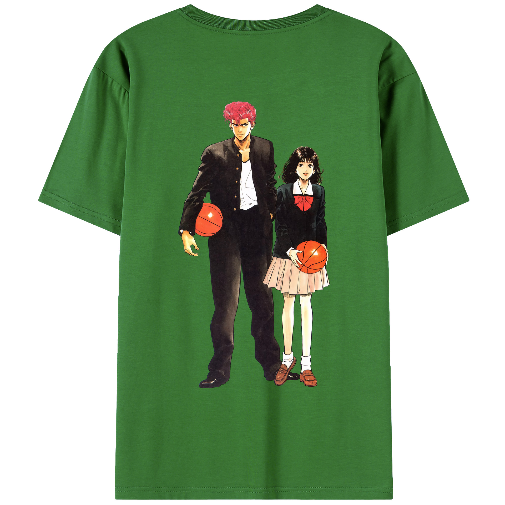 （画像用） SLAM DUNK／スラムダンク レディース半袖Tシャツ(バックプリント)